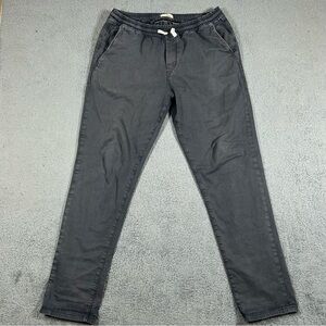 Grey Men’s Marine Layer Jogger Pants Size Large With Drawstring
